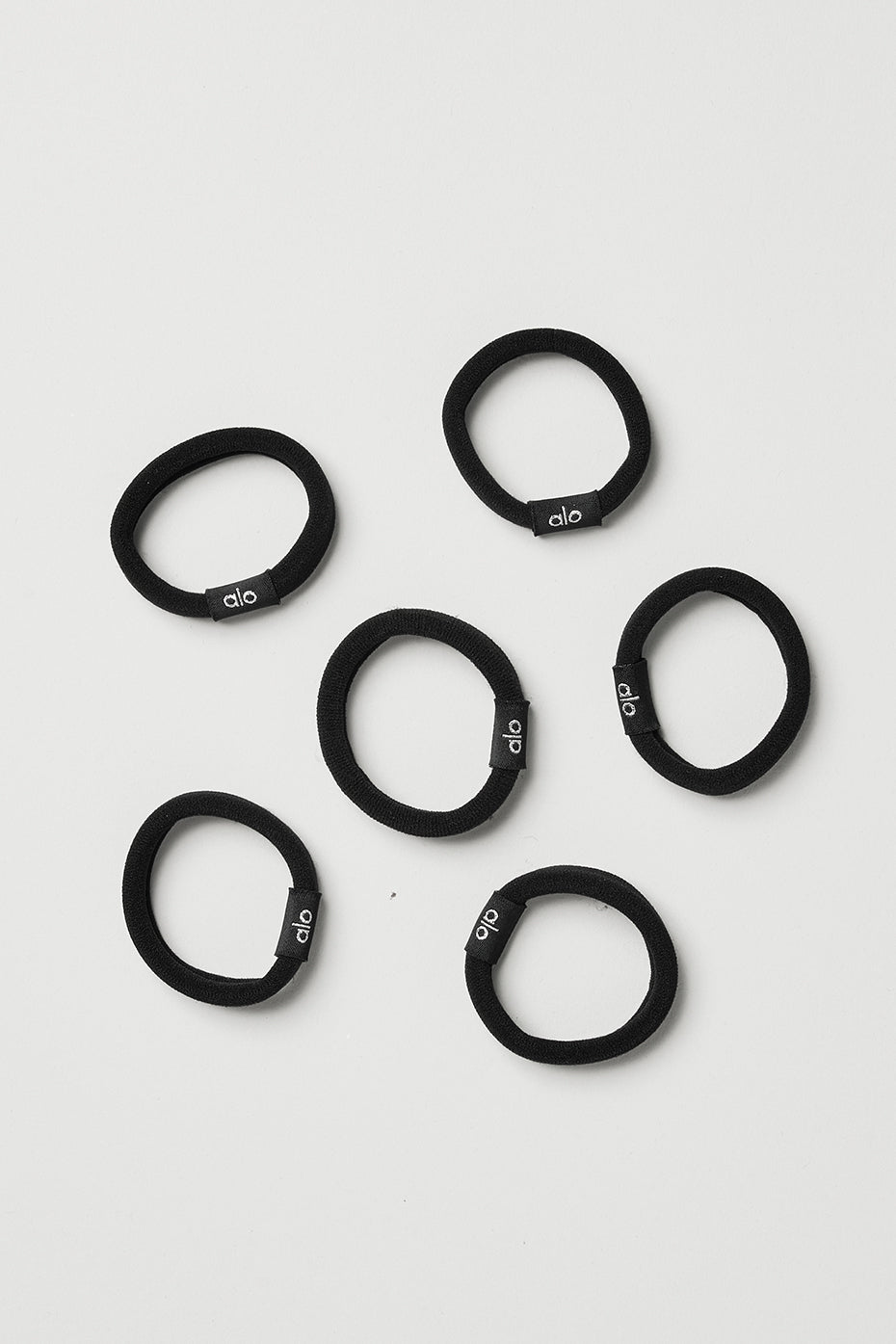 Élastiques à cheveux Untangled (lot de 6) - Noir