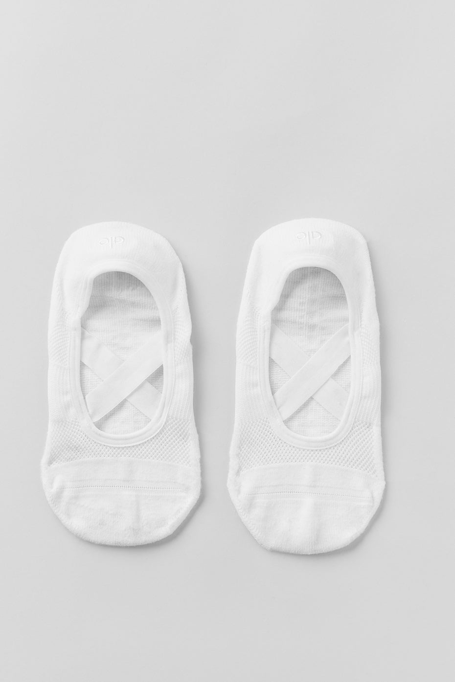 Chaussettes de barre Pivot pour femme - Blanc