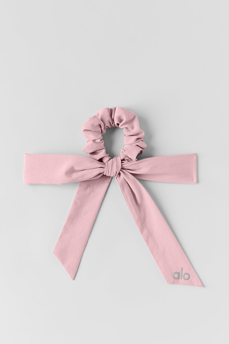 Chouchou à nouer Love Knots - Rose vintage