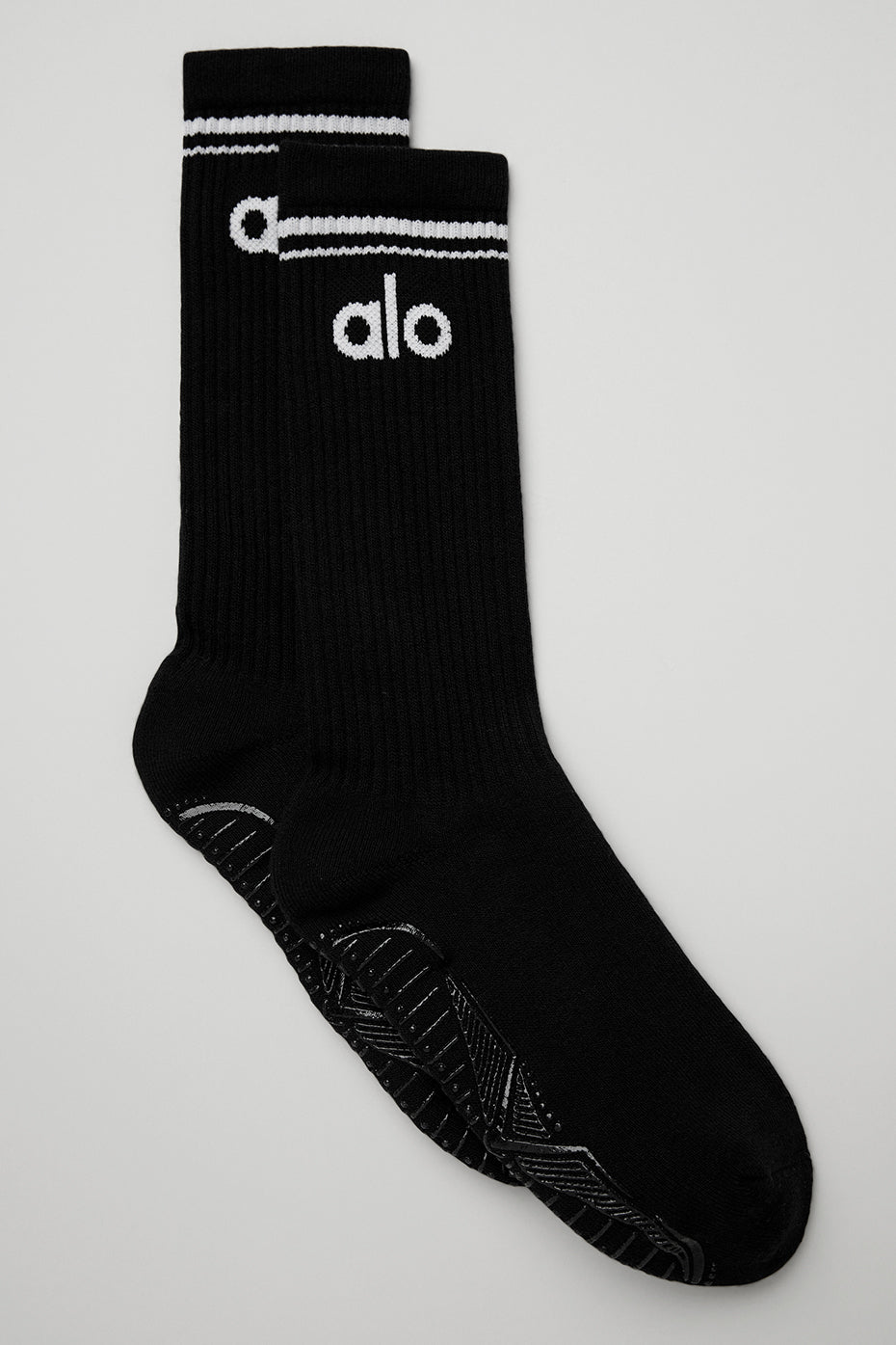 Chaussettes de barre Throwback pour femme - Noir/Blanc