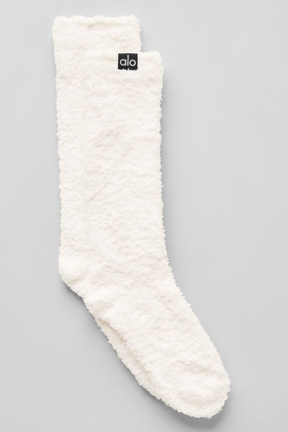 Chaussettes douillettes Plush Lush pour femme - Ivoire