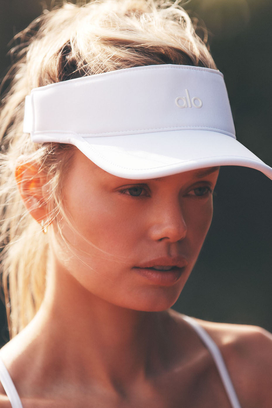 Visière technique Eclipse - Blanc/Blanc