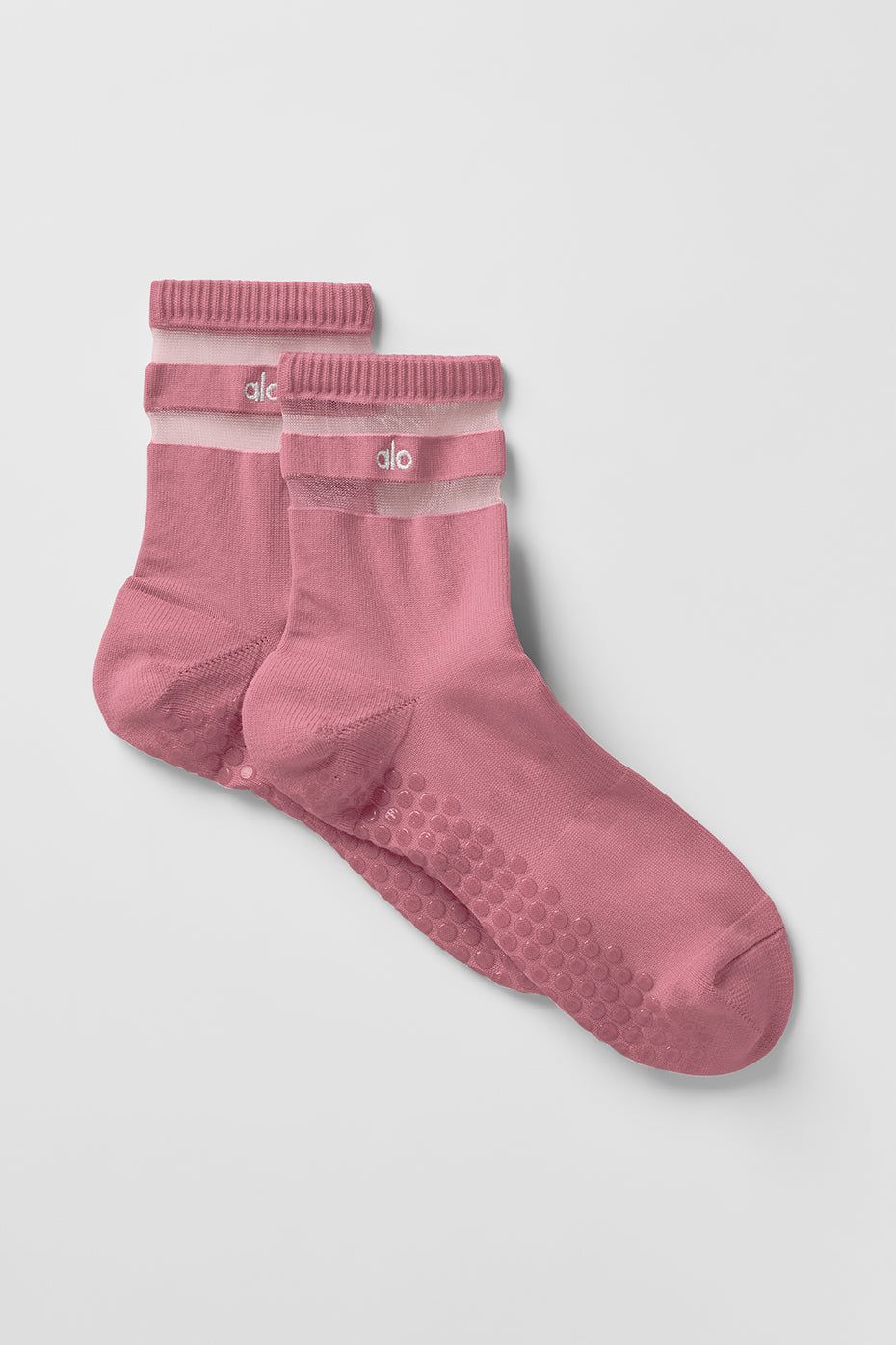 Chaussettes antidérapantes Pulse pour femme - Rose sauvage