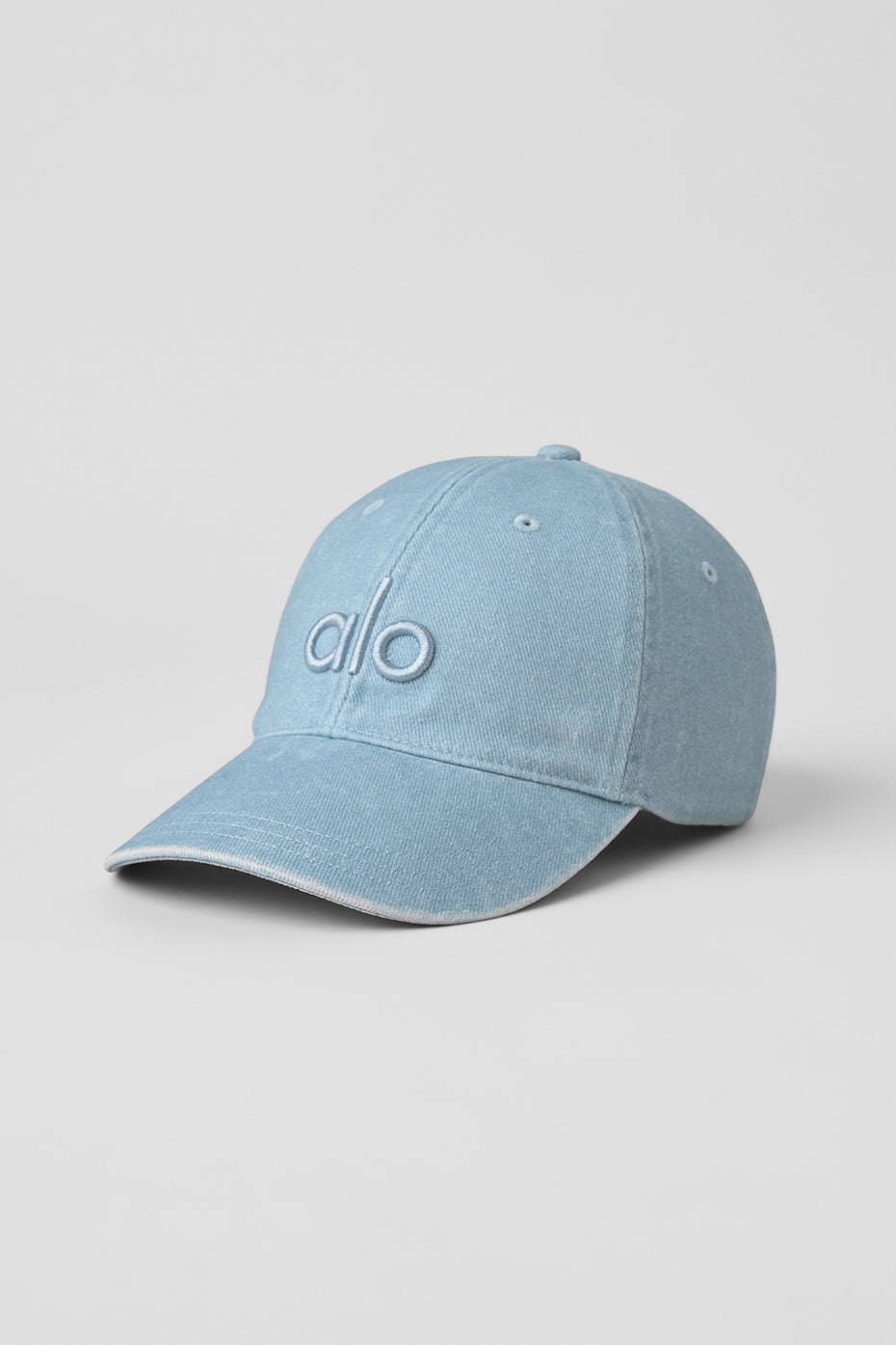 Casquette Off-Duty délavée - Denim clair