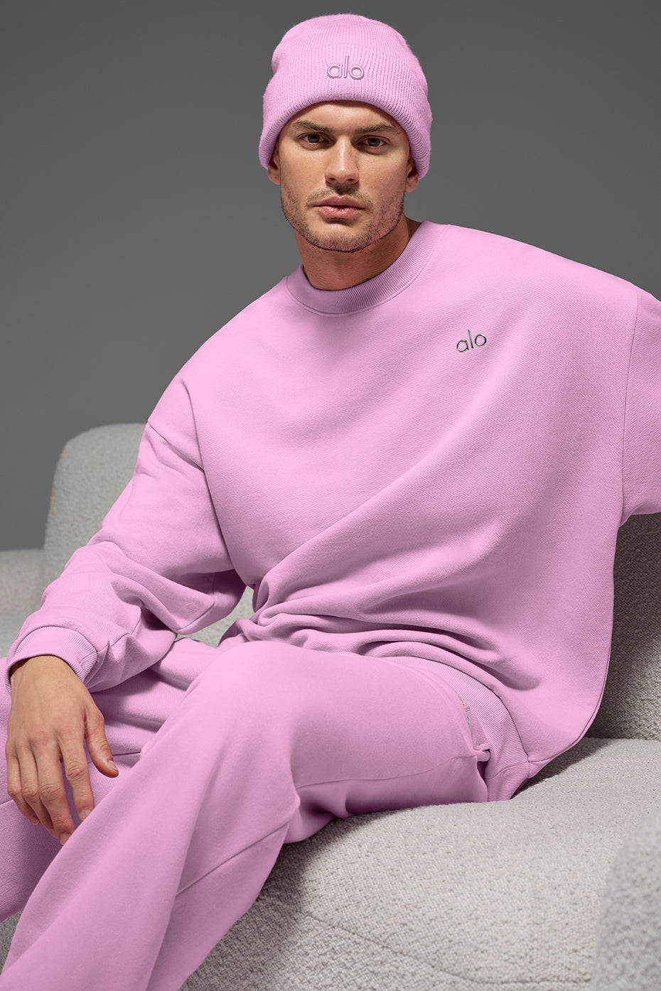 Bonnet Notable - Rose cœur de bonbon