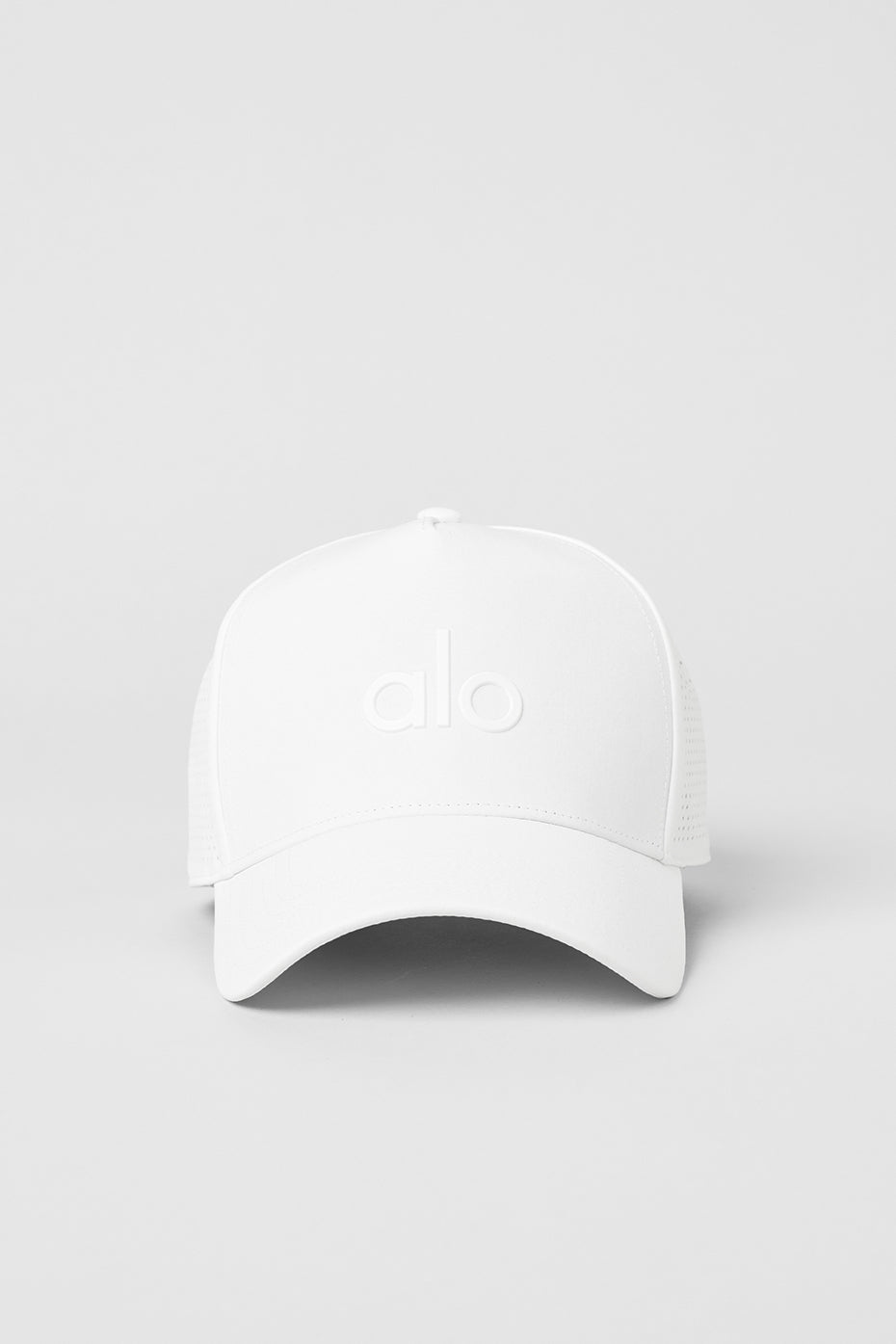 Casquette technique de camionneur District - Blanc