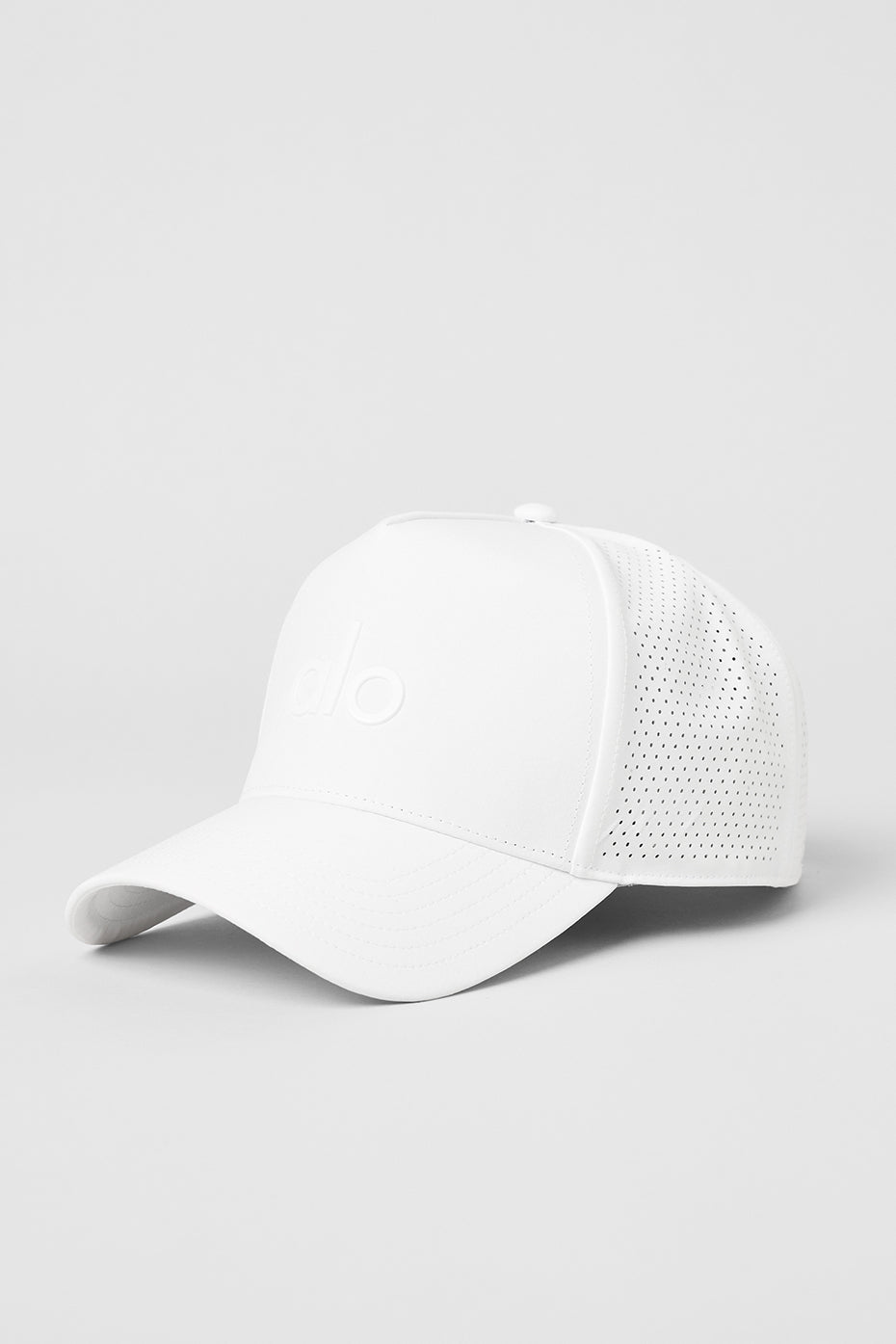 Casquette technique de camionneur District - Blanc
