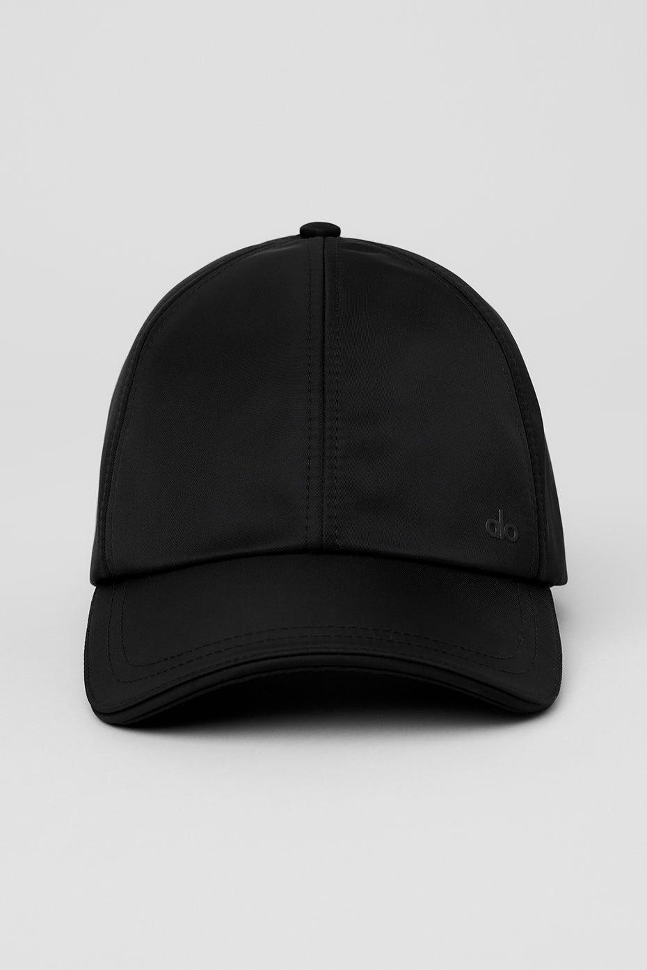Casquette Off-Duty en satin - Noir