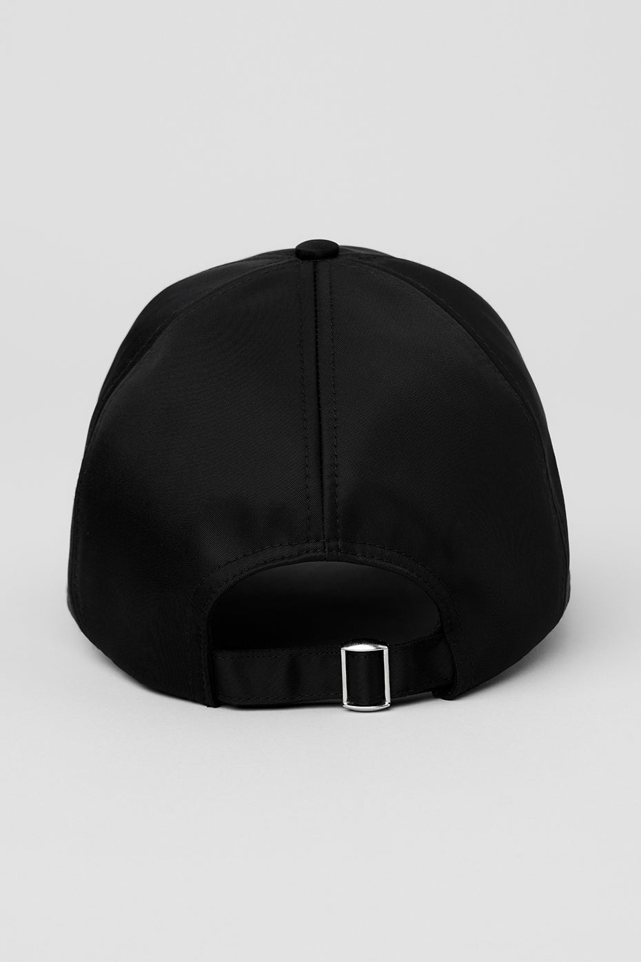 Casquette Off-Duty en satin - Noir