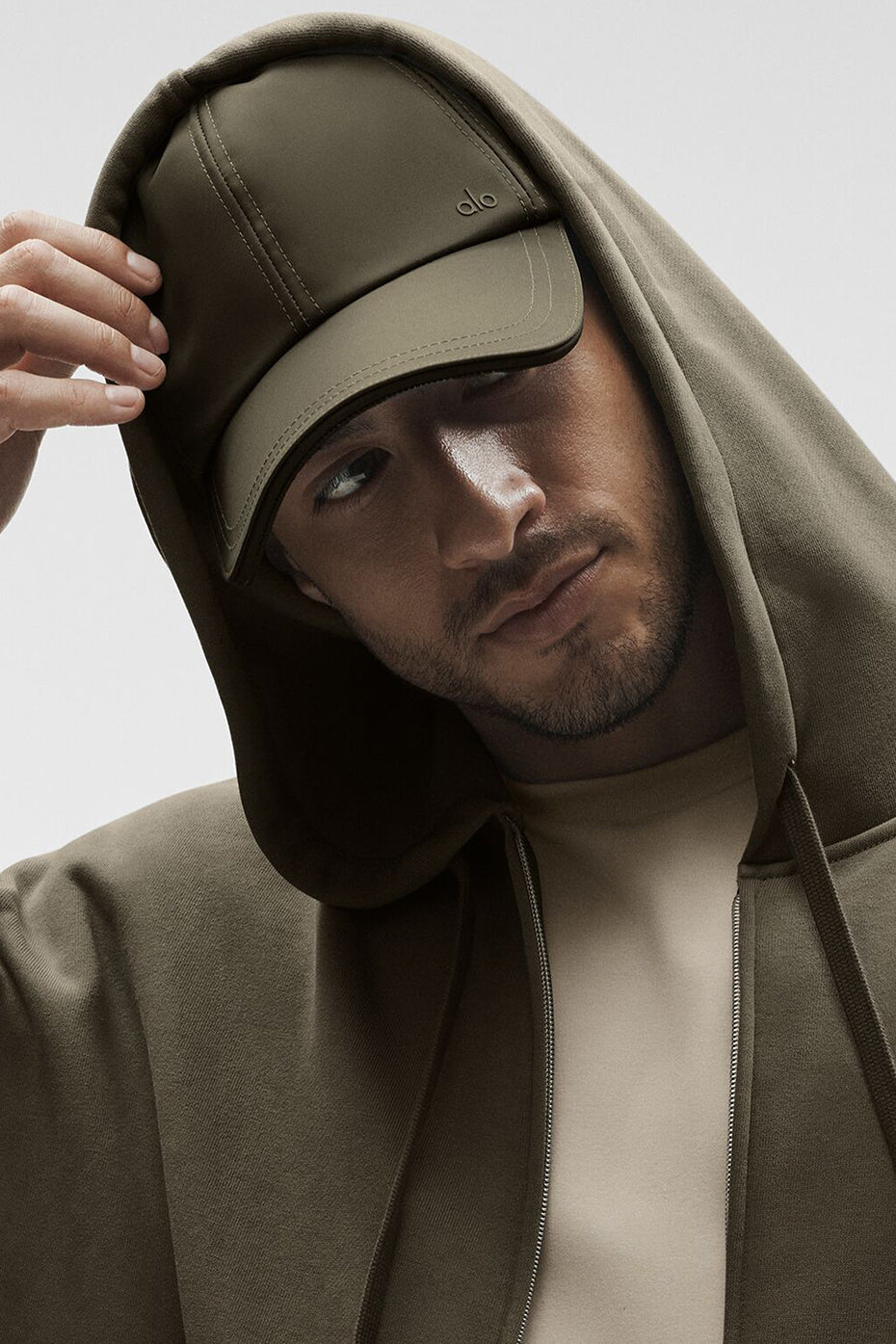 Casquette Off-Duty en satin - Olivier