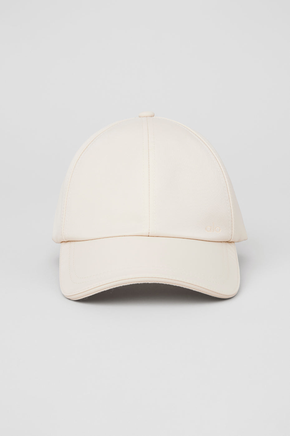 Casquette Off-Duty en satin - Crème