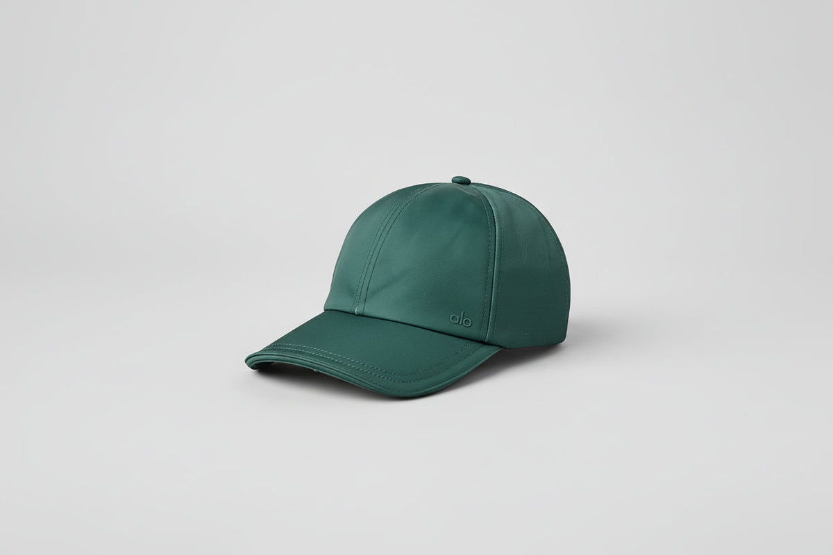 Casquette Off-Duty en satin - Lierre d’hiver