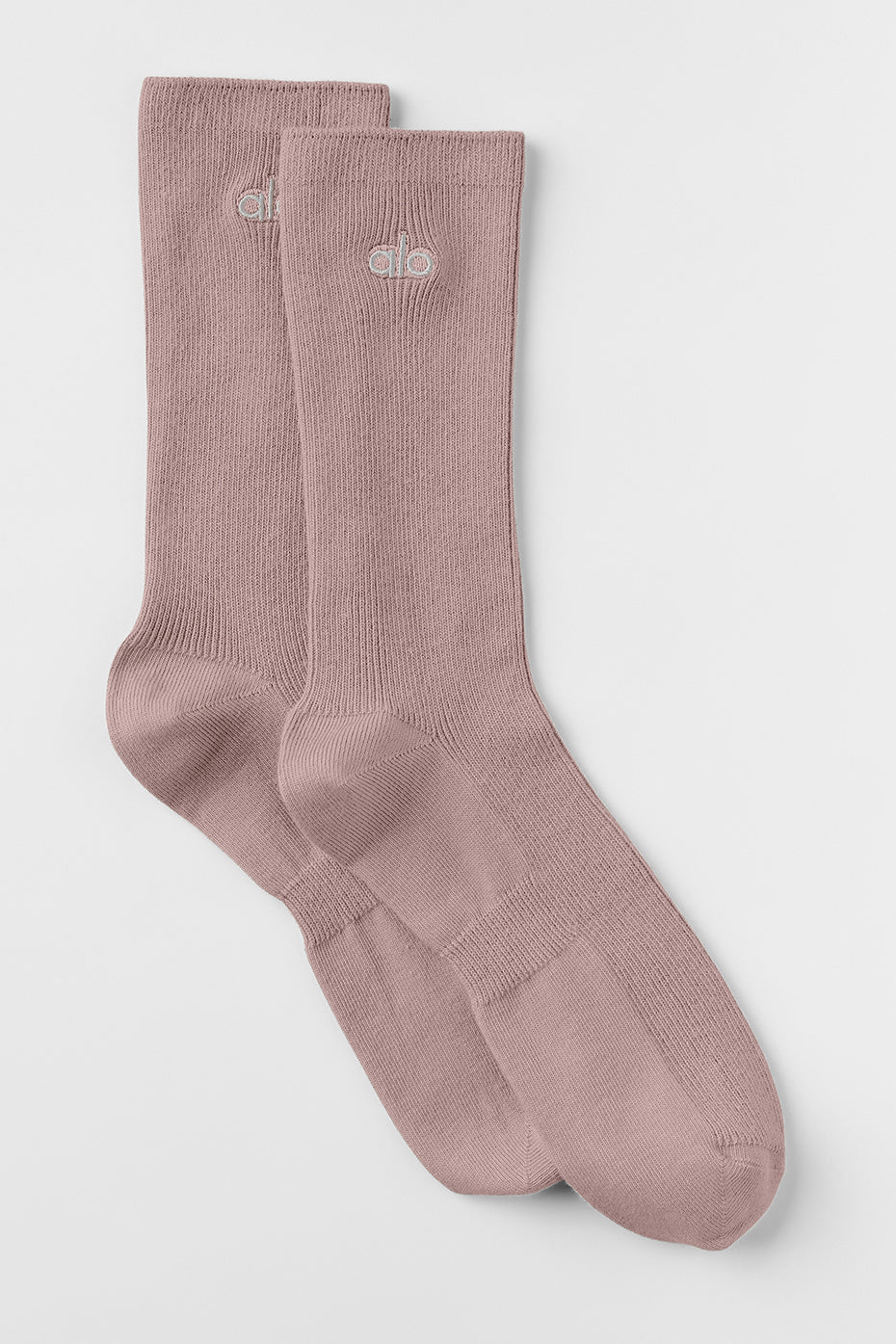 Chaussettes mi-hautes Understated unisexes - Taupe