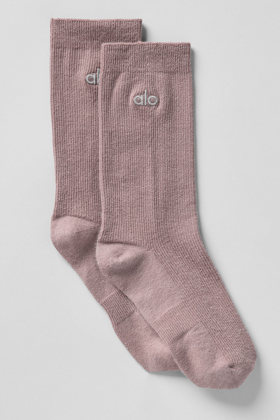 Chaussettes mi-hautes Understated unisexes - Champignon