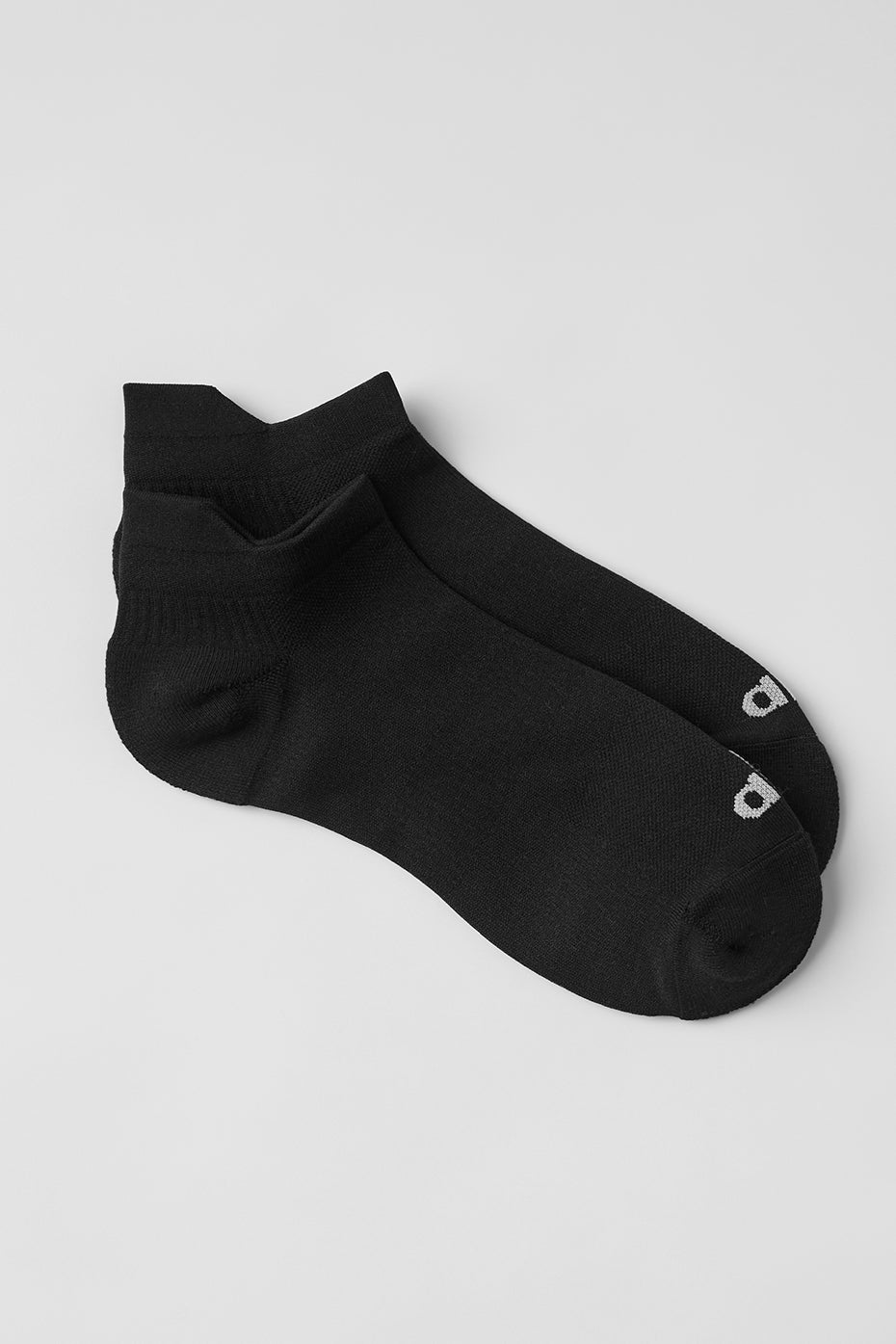 Chaussettes techniques unisexes à languette - Noir/Titane