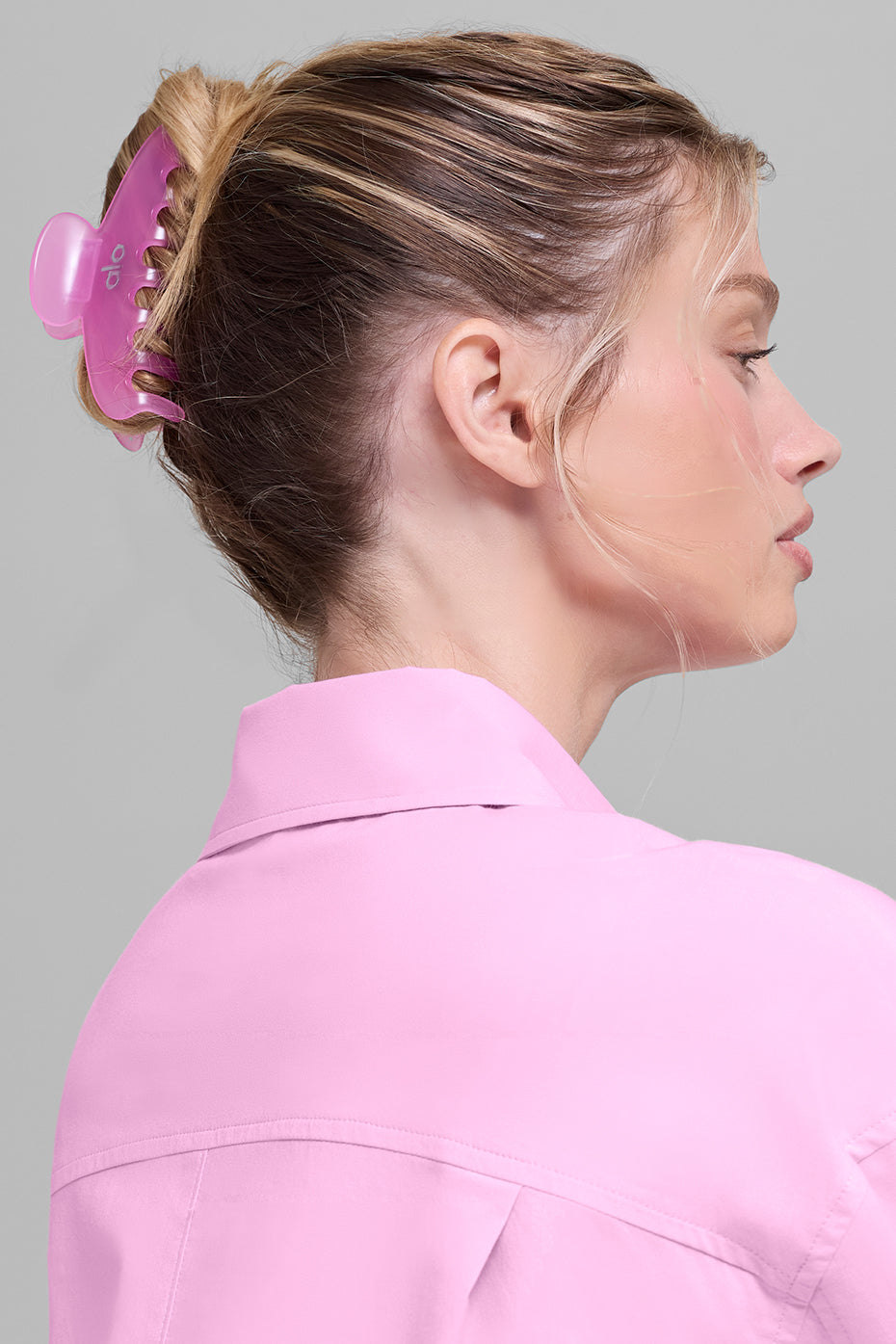 Pince à cheveux Effortless (lot de 2) - Rose cœur de bonbon/Rouge vif