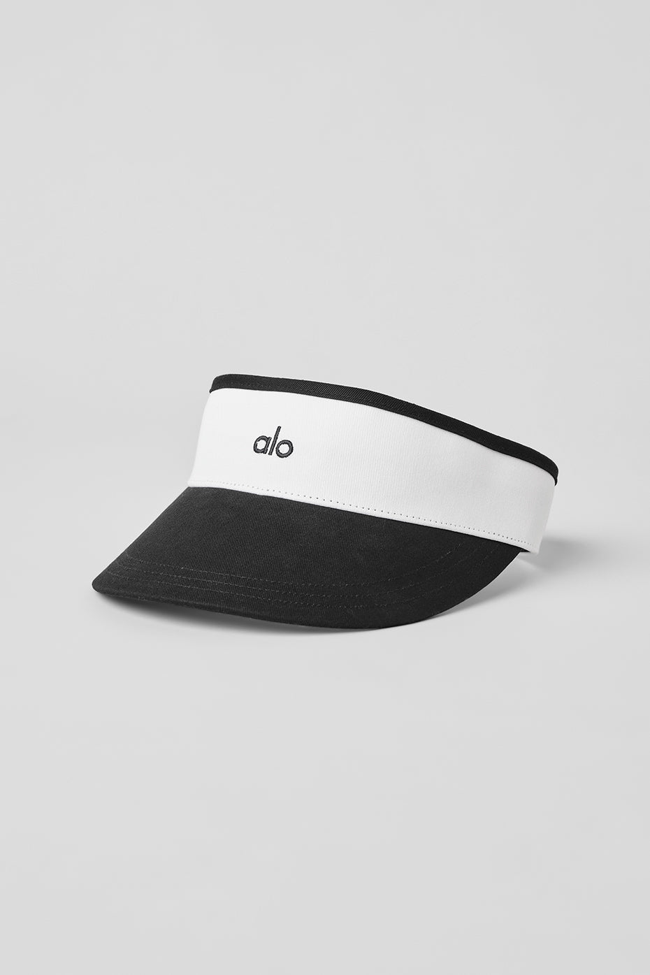 Visière bicolore - Noir/Blanc