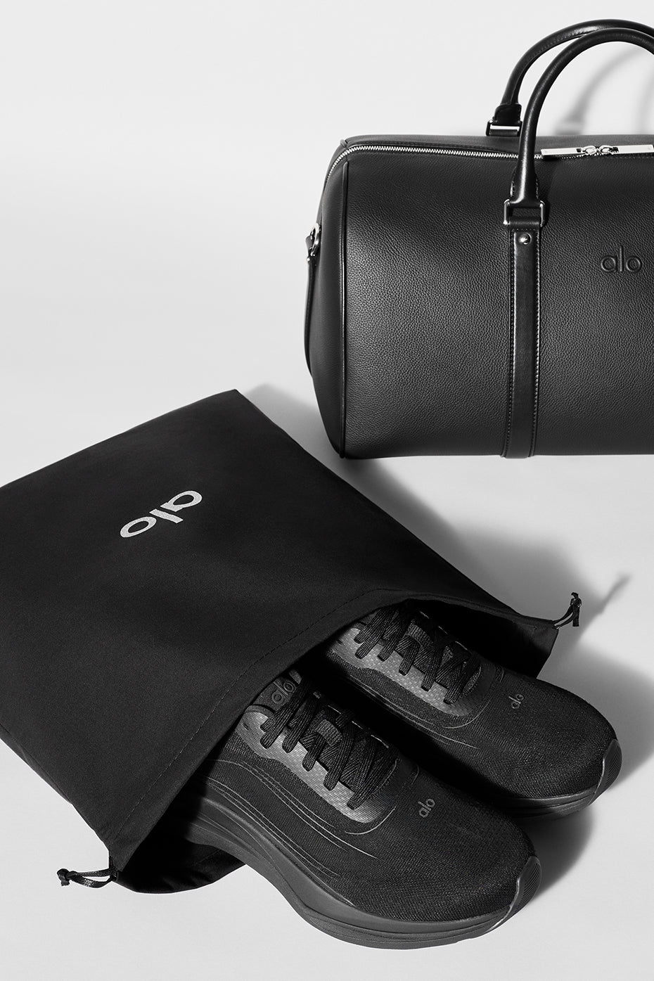 Sac de voyage ALO Voyage - Cuir noir