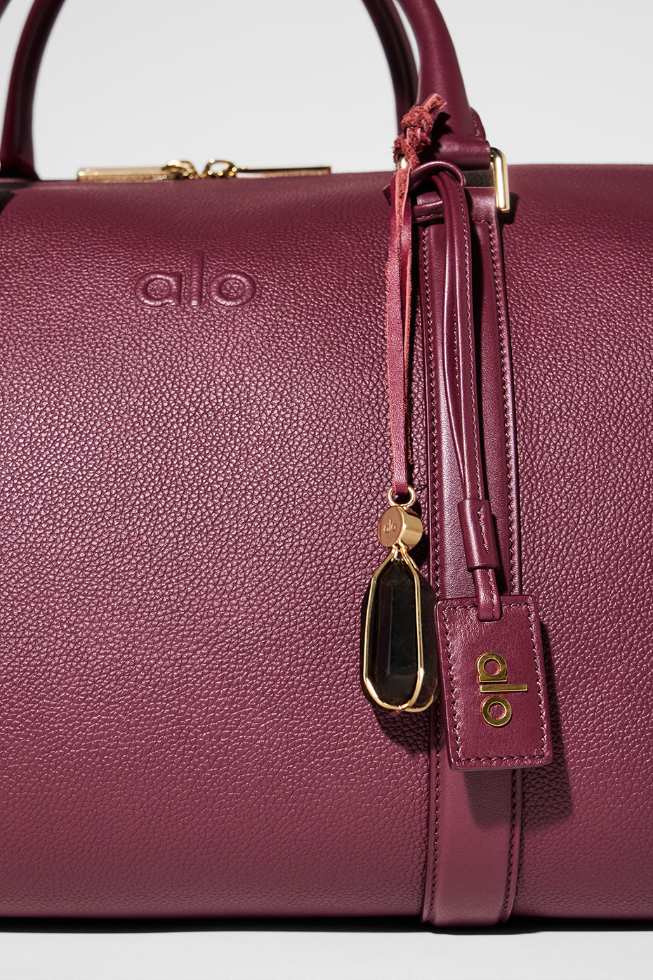 Sac de voyage ALO Voyage - Cuir bordeaux