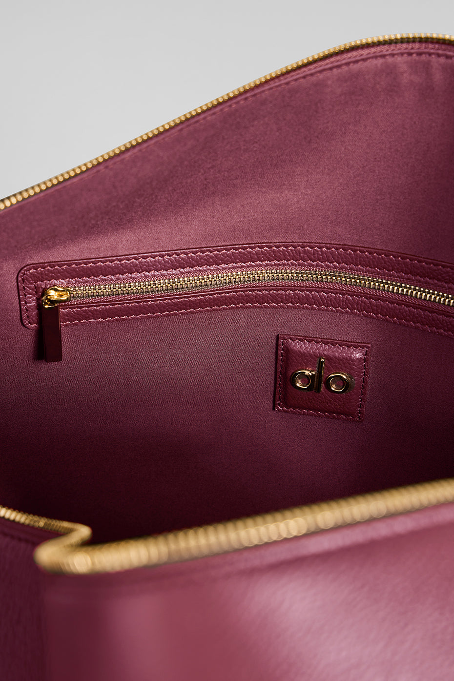 Sac de voyage ALO Voyage - Cuir bordeaux