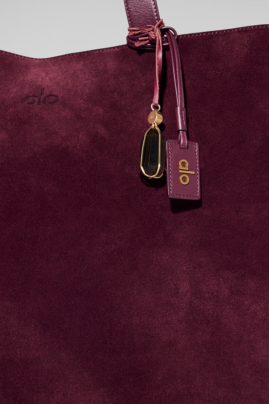 Cabas ALO Tranquility - Daim bordeaux
