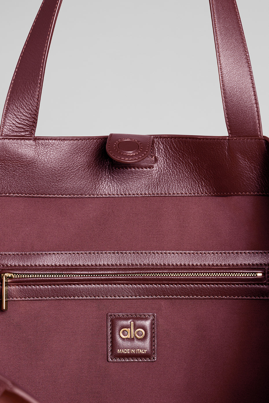 Cabas ALO Tranquility - Daim bordeaux