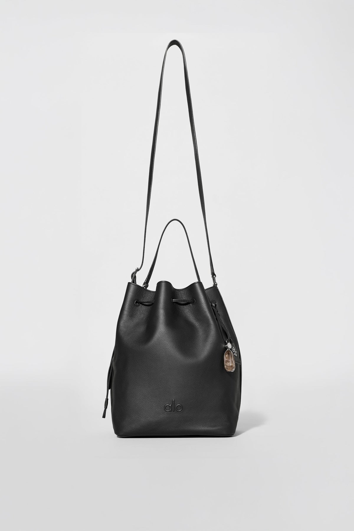 Sac seau ALO Balance - Cuir noir