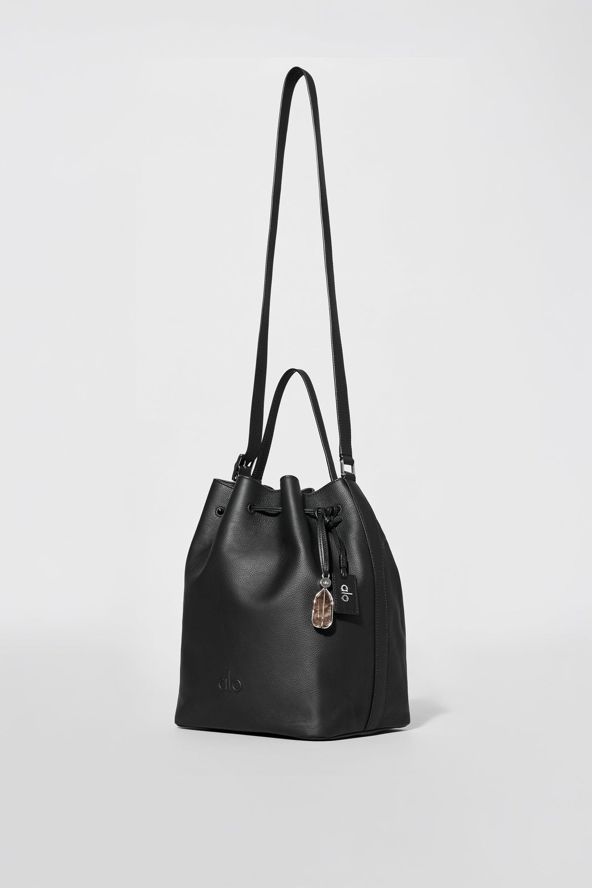 Sac seau ALO Balance - Cuir noir