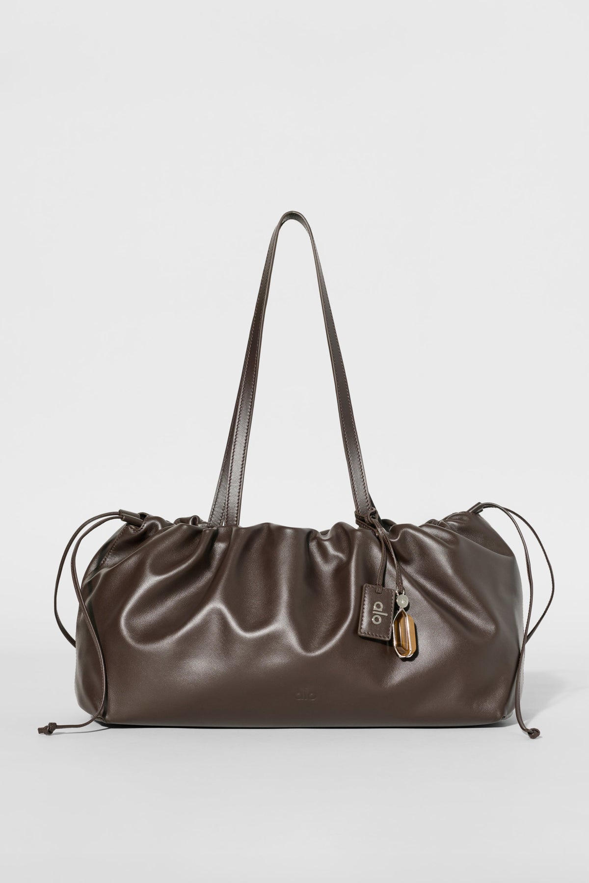 Sac à cordon ALO Unwind - Cuir espresso