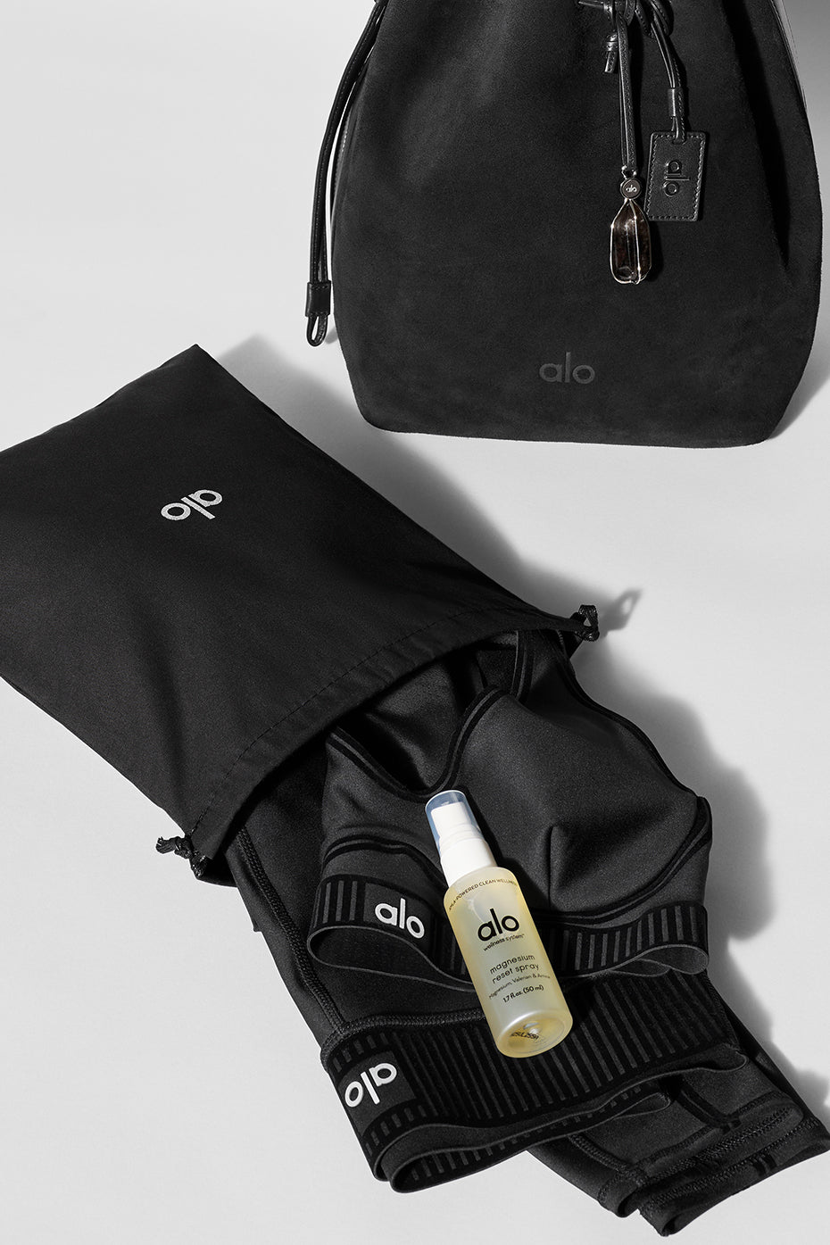 Sac seau ALO Balance - Daim noir