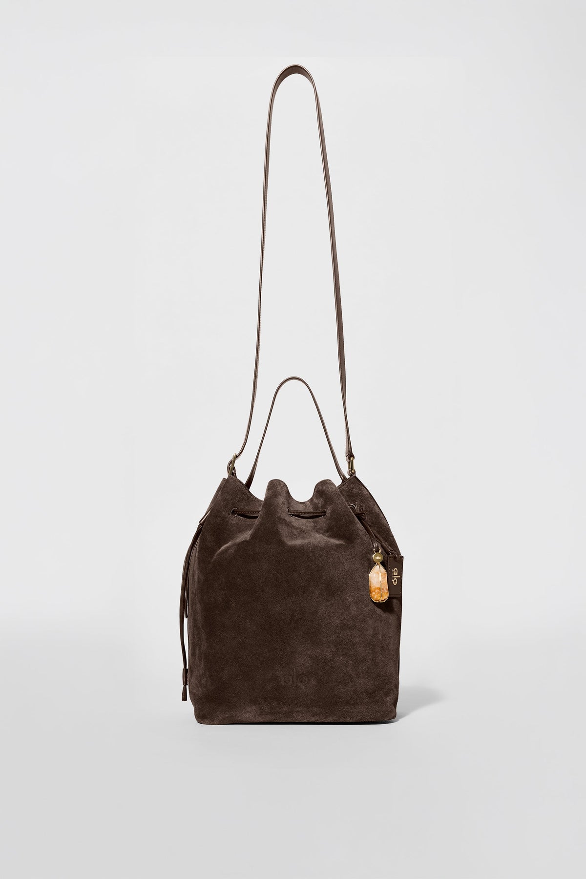 Sac seau ALO Balance - Daim espresso