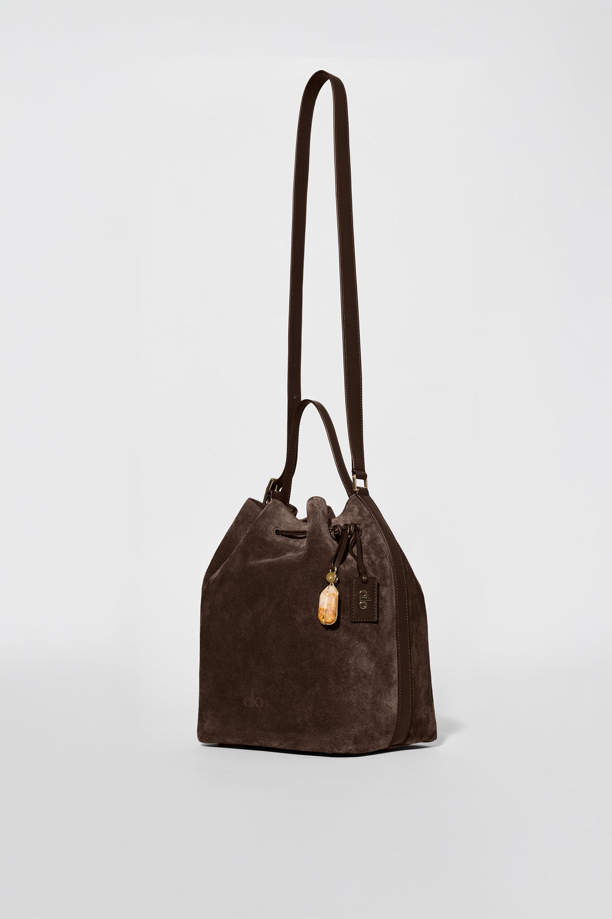 Sac seau ALO Balance - Daim espresso