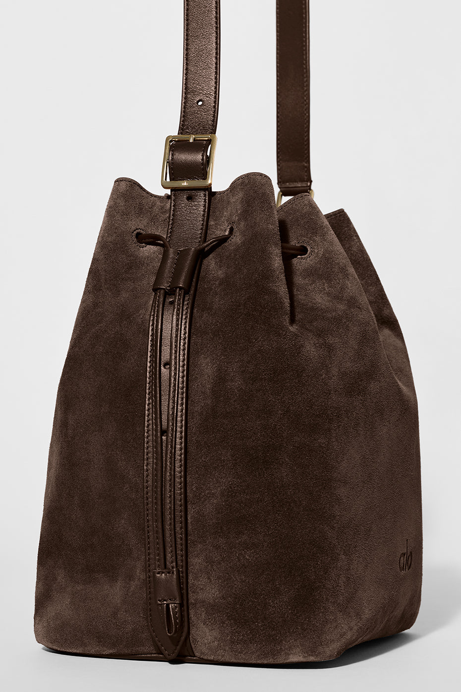 Sac seau ALO Balance - Daim espresso