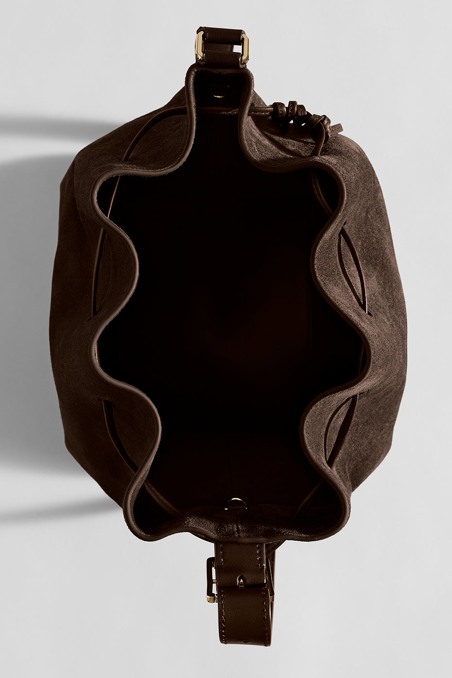 Sac seau ALO Balance - Daim espresso
