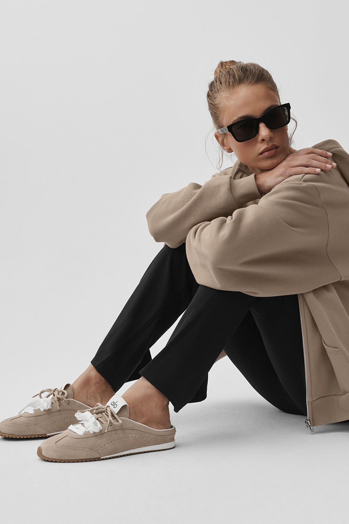 Baskets mules ALO Sunset - Gravier