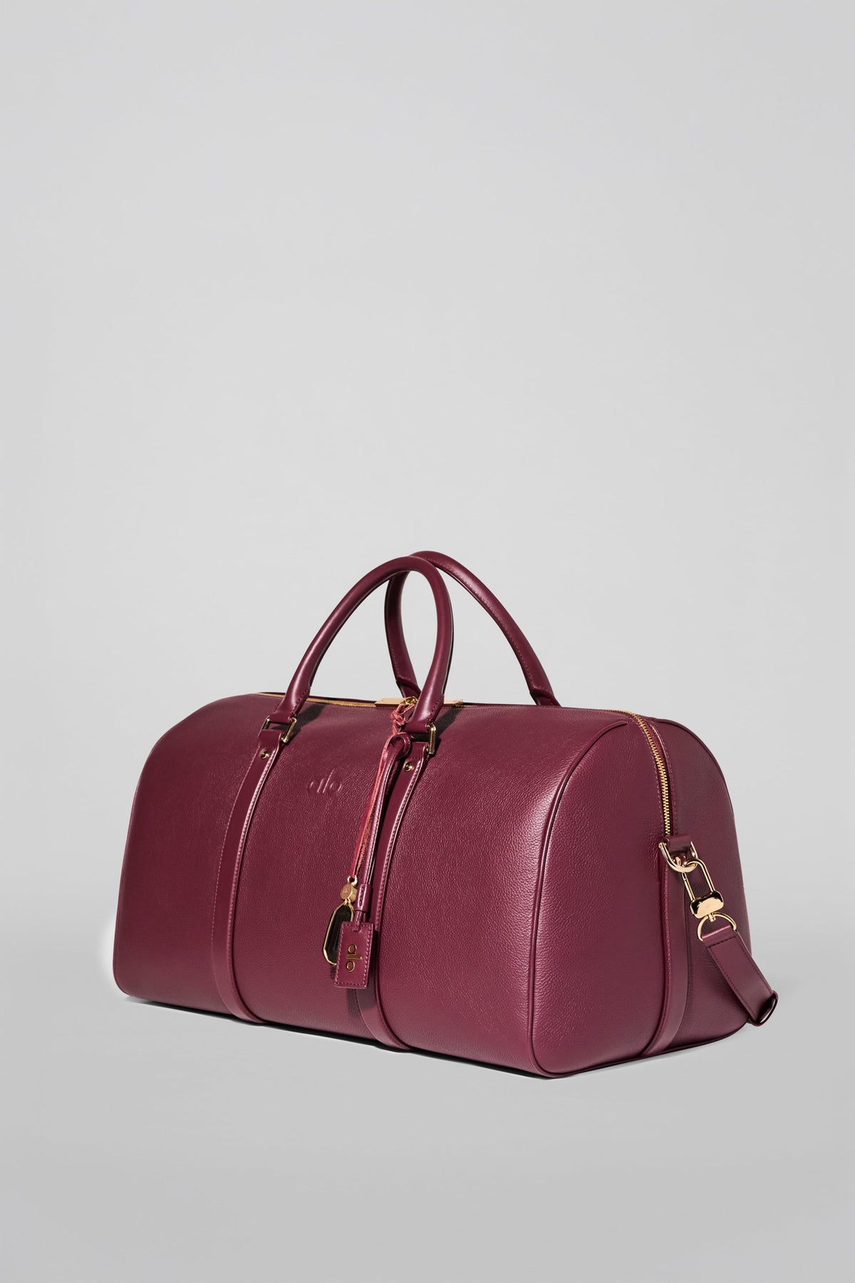 Sac de voyage ALO Voyage - Cuir bordeaux