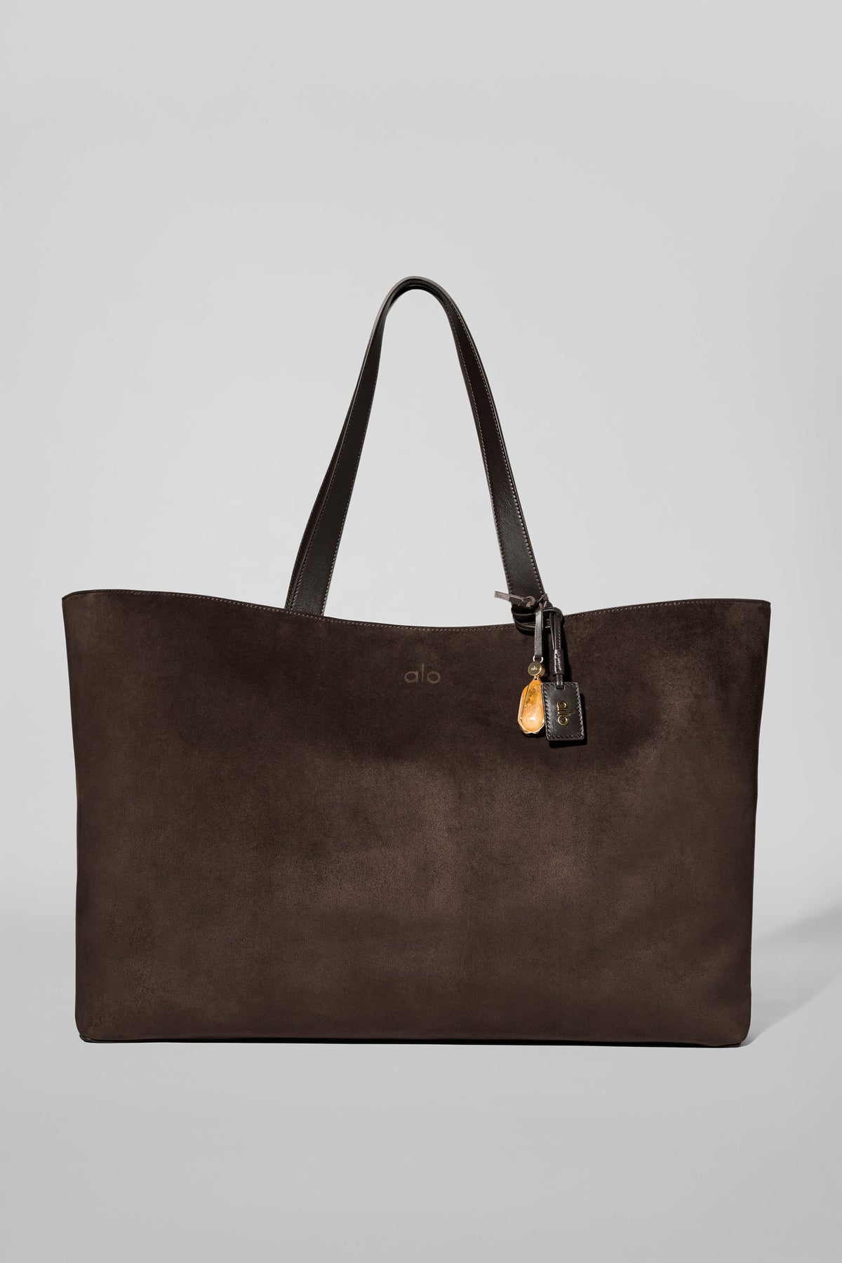 Cabas ALO Tranquility - Daim espresso