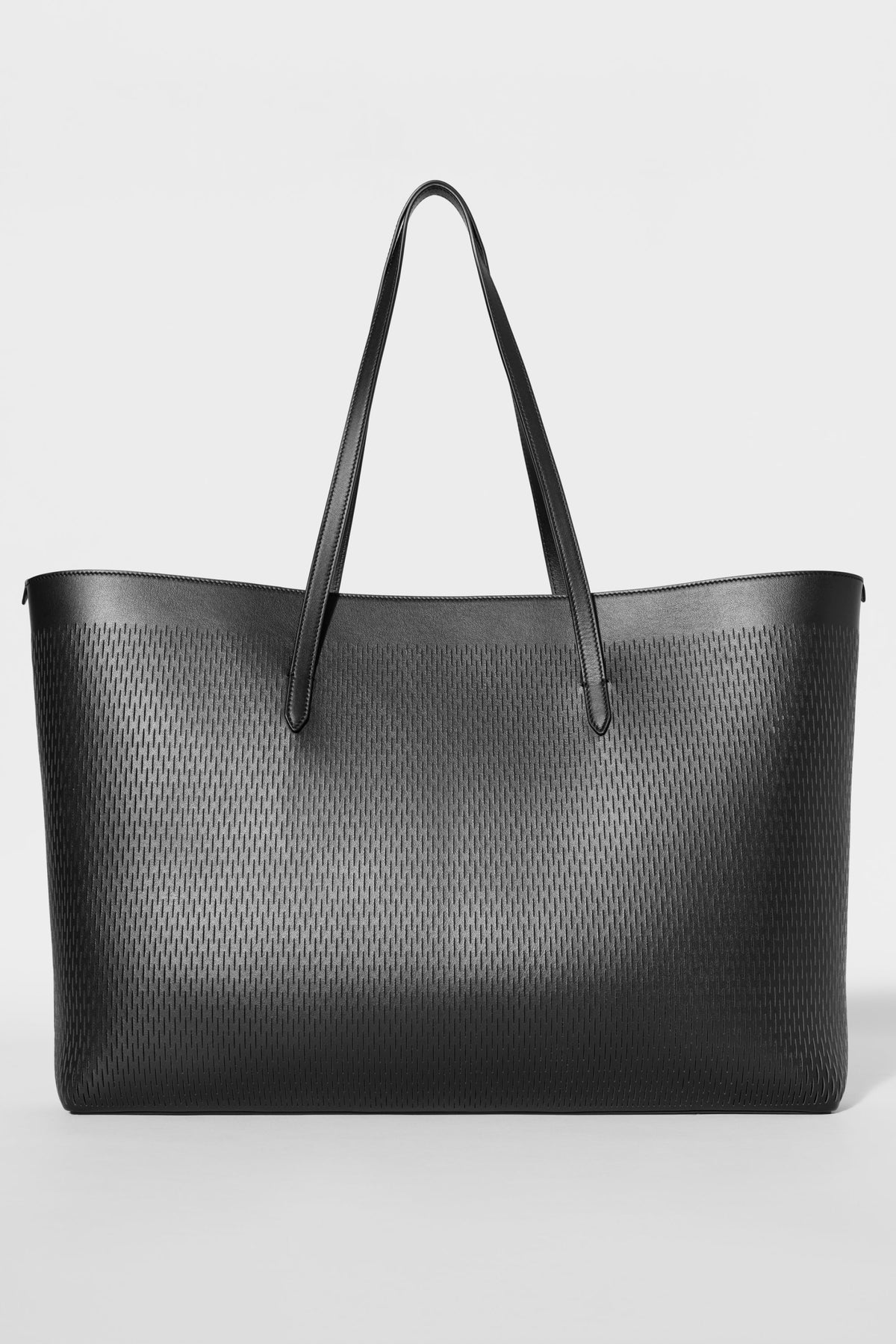 Cabas ALO Tranquility en cuir ajouré - Cuir ajouré noir