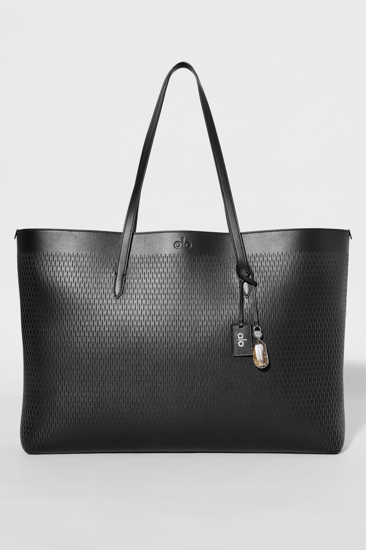Cabas ALO Tranquility en cuir ajouré - Cuir ajouré noir