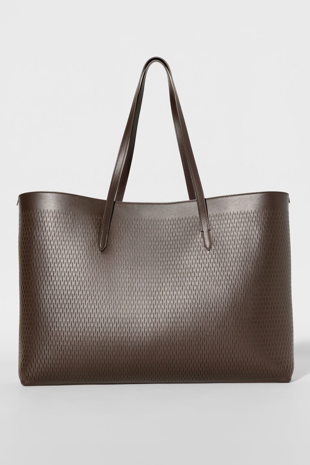 Cabas ALO Tranquility en cuir ajouré - Cuir ajouré espresso