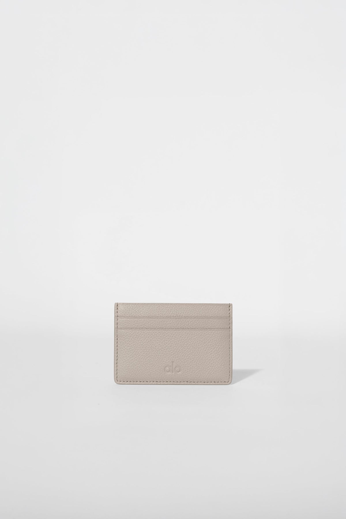 Porte-cartes - Cuir gravier
