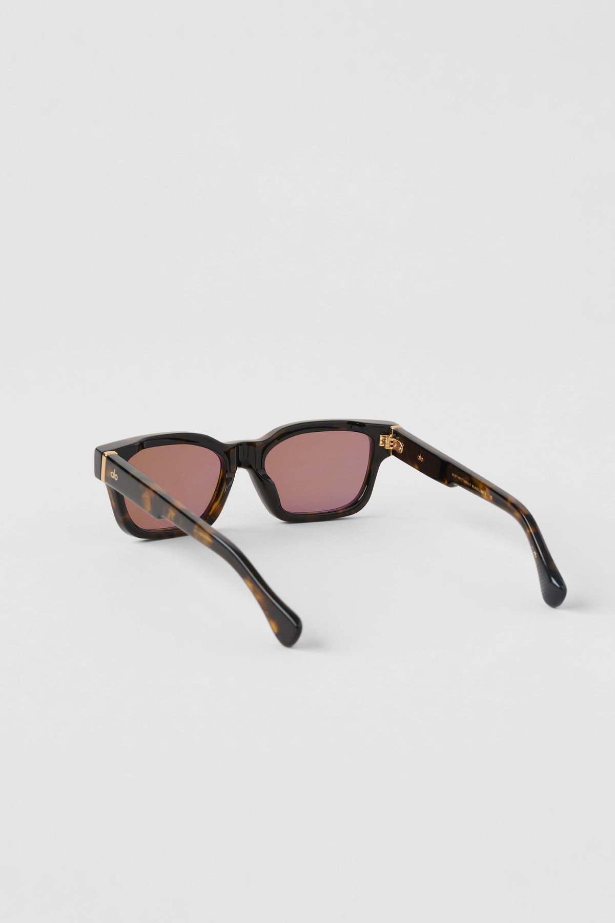 Lunettes de soleil rectangulaires ALO - Écaille de tortue
