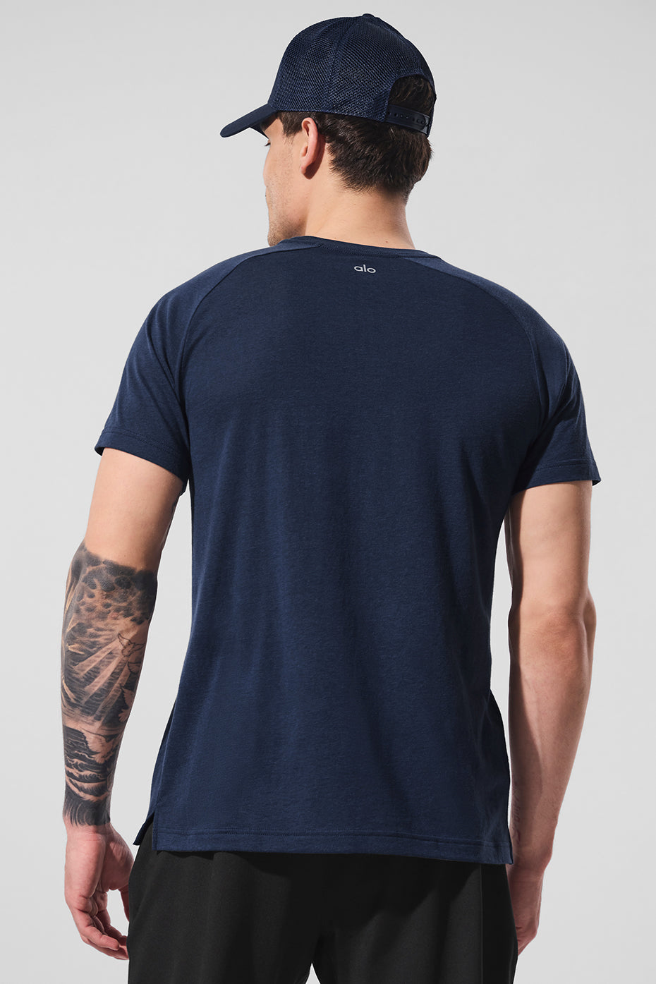 T-shirt à manches raglan Triumph - Bleu marine