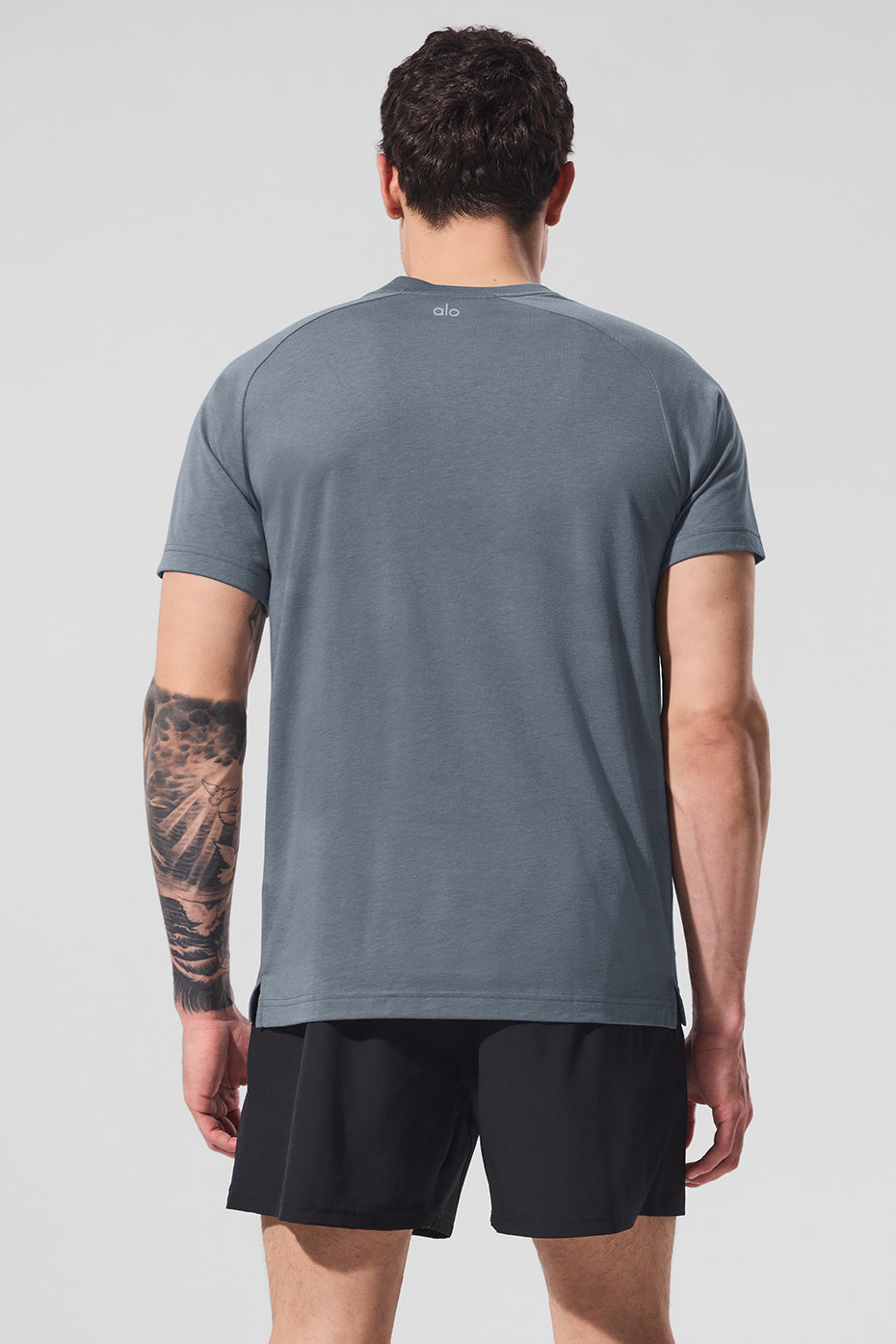 T-shirt à manches raglan Triumph - Gris acier