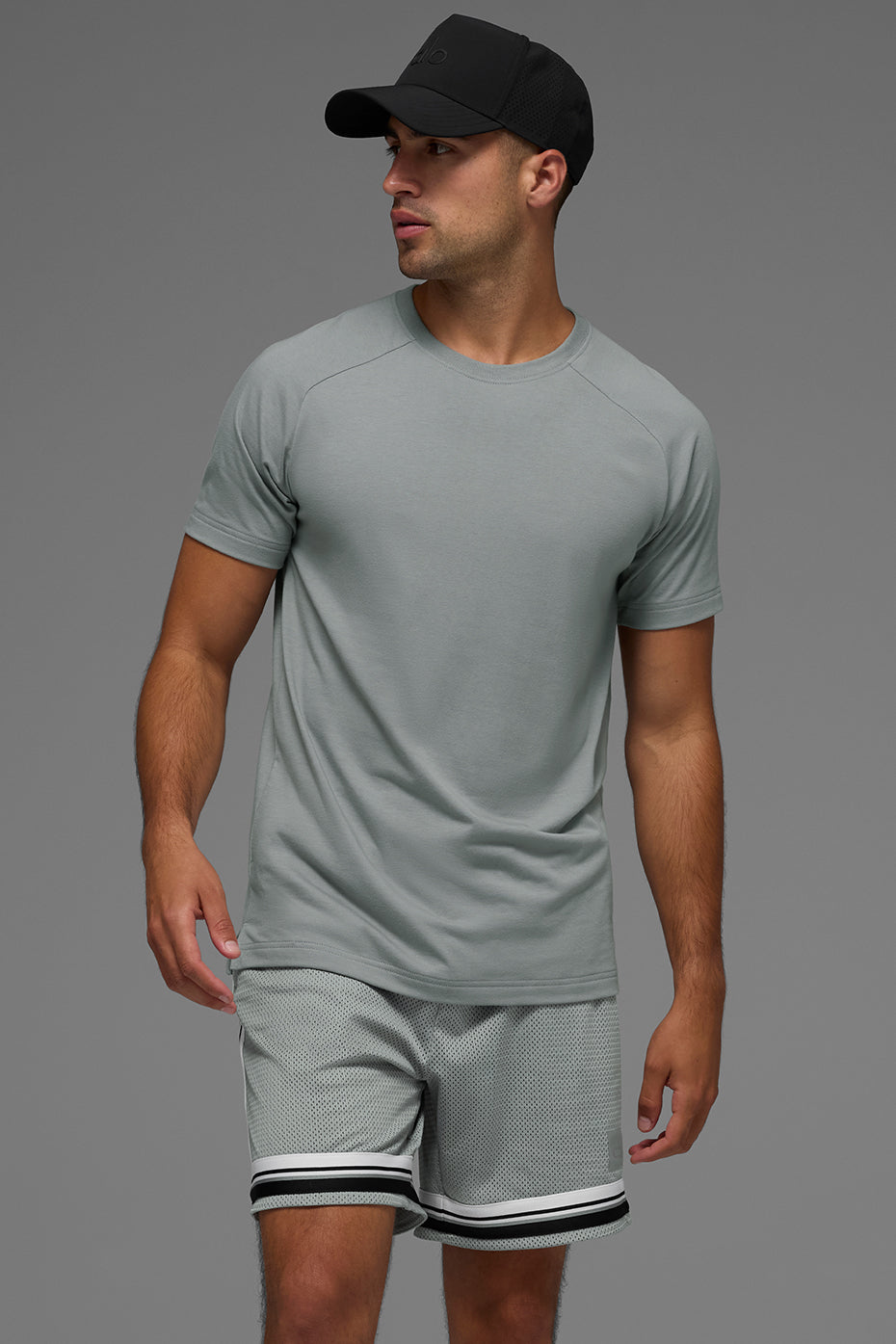 T-shirt à manches raglan Triumph - Gris lunaire