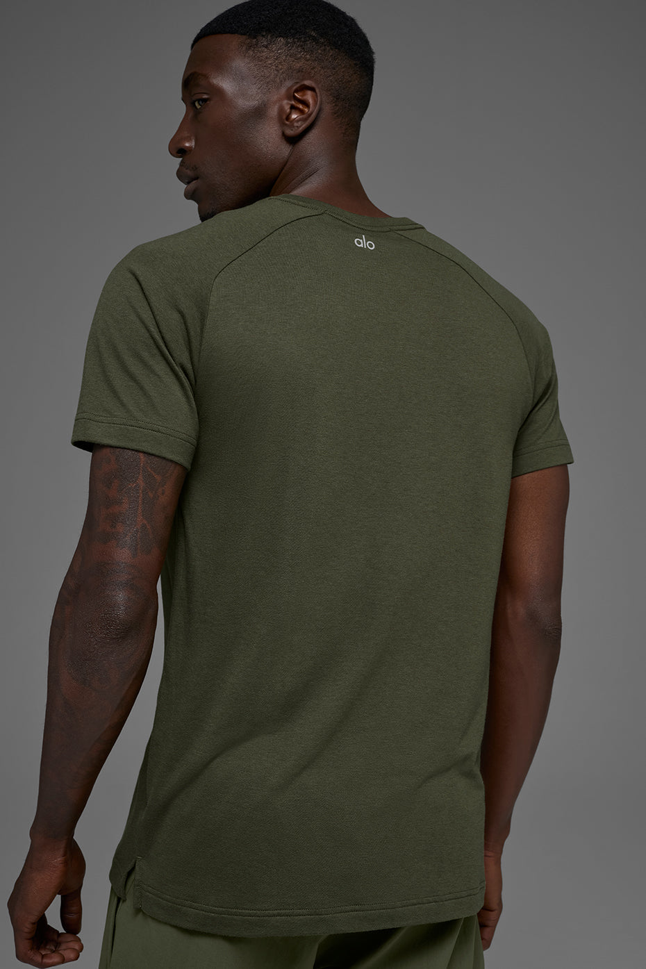 T-shirt à manches raglan Triumph - Olive verte