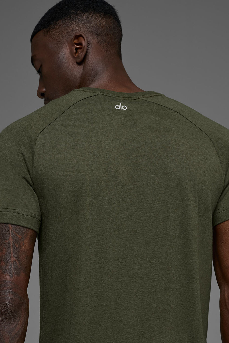 T-shirt à manches raglan Triumph - Olive verte