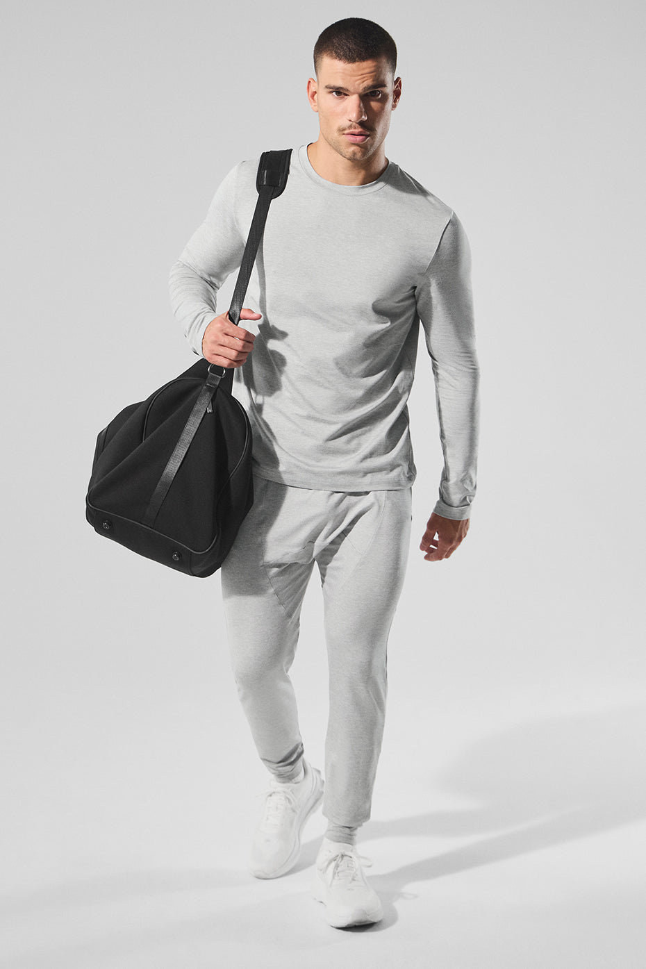 Pantalon Conquer Revitalize - Gris chiné sport