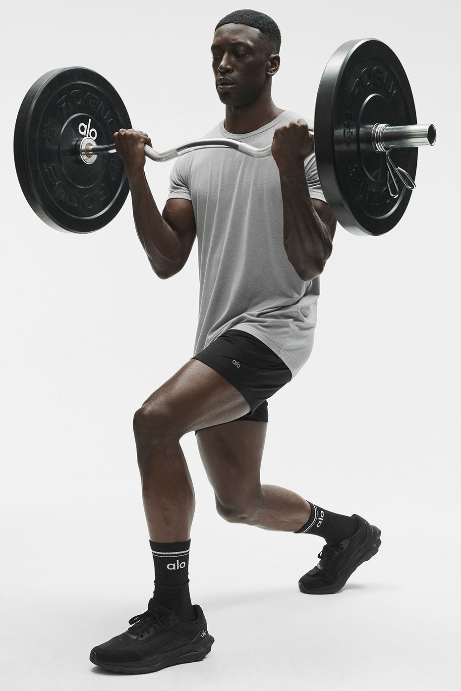T-shirt Triumph - Gris chiné sport
