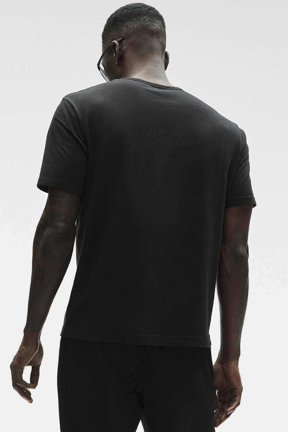 T-shirt à manches courtes Essential Street - Noir